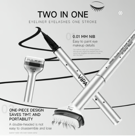 LashPro | 2-in-1 Eyeliner & Lower Eyelash Stamp Set