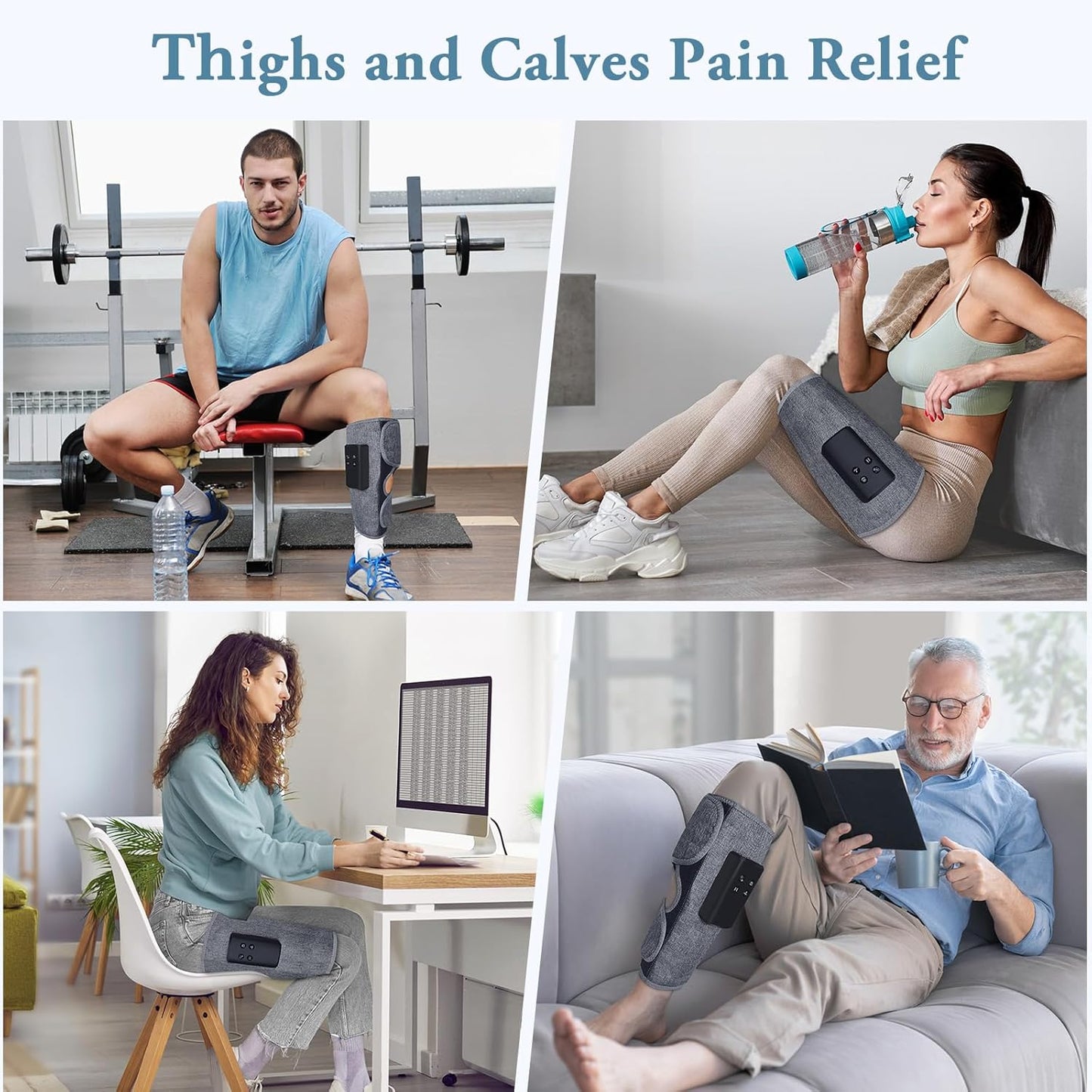 Relax and Recharge Leg Massagers