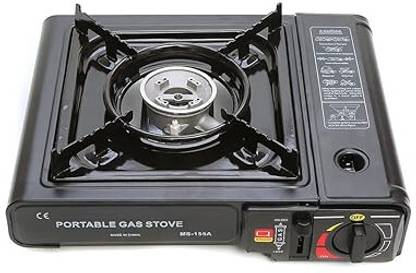 Portable 2 in 1 Camping Gas Stove - Lightweight & Versatile Cooking