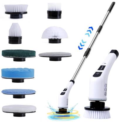 Cordless Electric Spin Scrubber & Mop - 9-in-1 Cleaning Solution