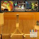 3D Acrylic Writing Pad - Reusable LED Message Board for Home & Office