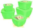 Airtight Glass Food Storage Containers with Bamboo Lids - 3 Piece Set