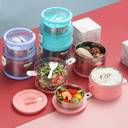 Premium Leak-Proof Stainless Steel Lunch Box for Adults & Kids - 3 Layer