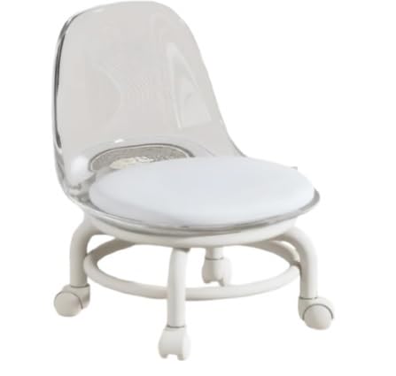 Compact 360° Rotatable Mini Chair for Home and Office Use