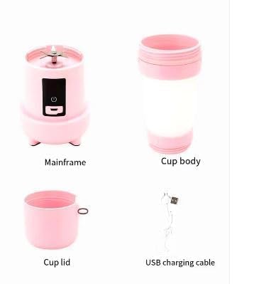 Portable Folding Juicer Cup - Wireless Blender for Smoothies & Juices