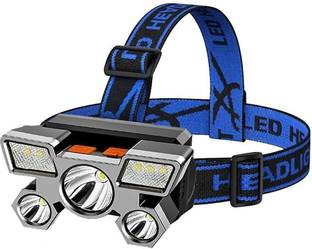 Rechargeable LED Headlamp with 18000 Lumen & 8 Modes for Outdoor Use