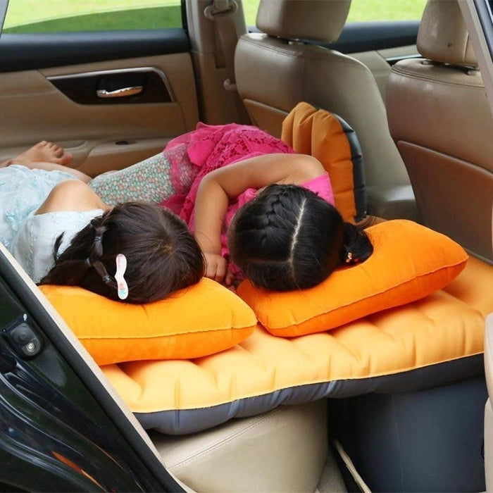 Inflatable Car Bed Mattress with Pillows for Comfortable Travel