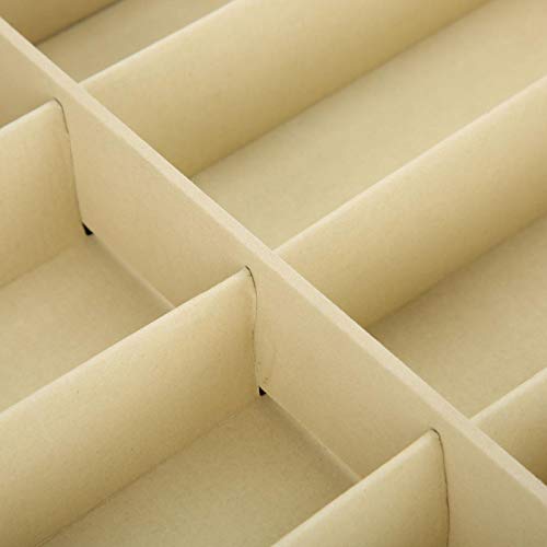 Elegant PU Leather Sunglasses Storage Box with Transparent Cover