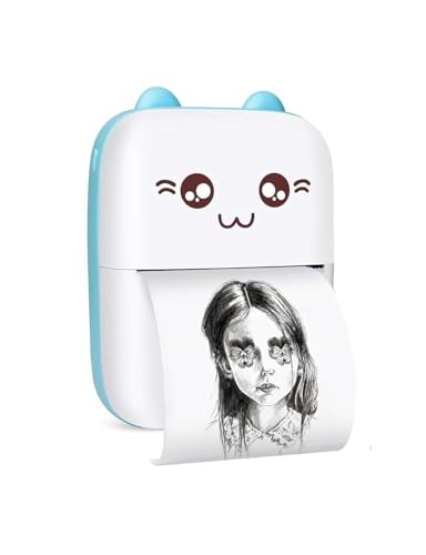 Mini Inkless Thermal Printer for Labels, Stickers & Photos – Portable & Creative