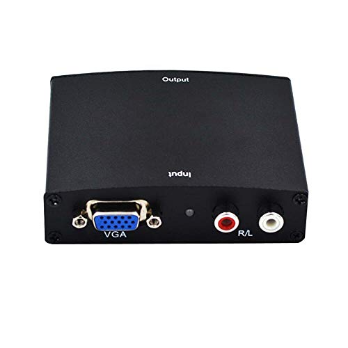 VGA to HDMI Converter with R/L Audio - High Definition 1080P