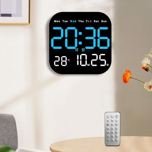 Stylish Digital Alarm Clock with Bright Display & Dual Alarm Settings