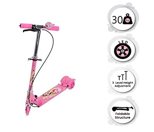 Adjustable 3 Wheel Scooter for Kids - Foldable & Portable Fun