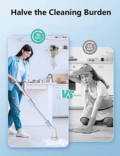 Cordless Electric Mop for Effortless Cleaning of Floors and Surfaces