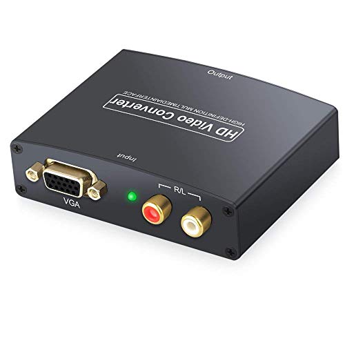VGA to HDMI Converter with R/L Audio - High Definition 1080P