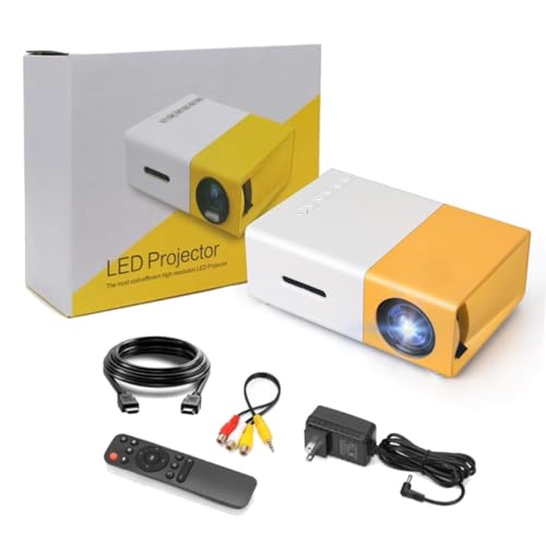 Portable Mini LED Projector with HDMI & USB for Home Cinema Experience