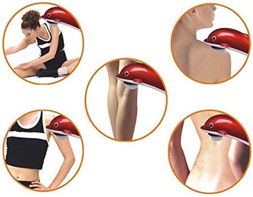 Dolphin Handheld Body Massager for Stress Relief & Pain Management