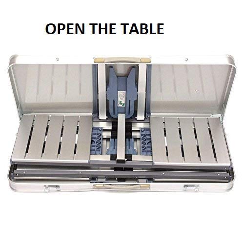 Portable Folding Picnic Table Set with Umbrella for Outdoor Fun