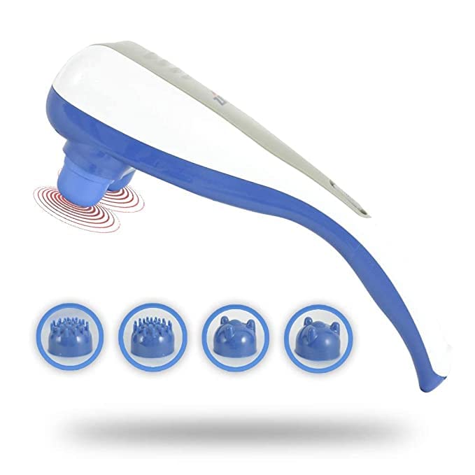 Powerful Electric Double Head Body Massager for Pain Relief & Relaxation