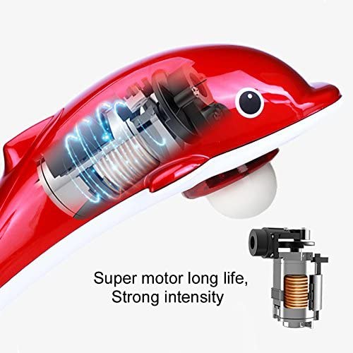 Dolphin Handheld Body Massager for Stress Relief & Pain Management