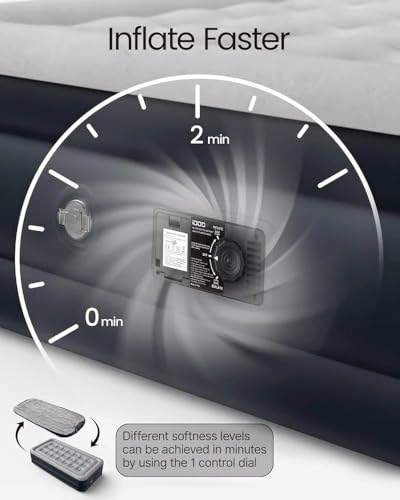 Self-Inflating Air Mattress for Campers and Guests – Quick Setup