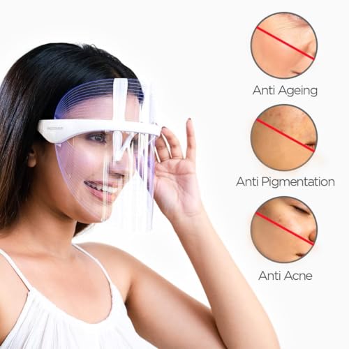 7 Color LED Light Therapy Mask for Skin Rejuvenation & Anti-Aging