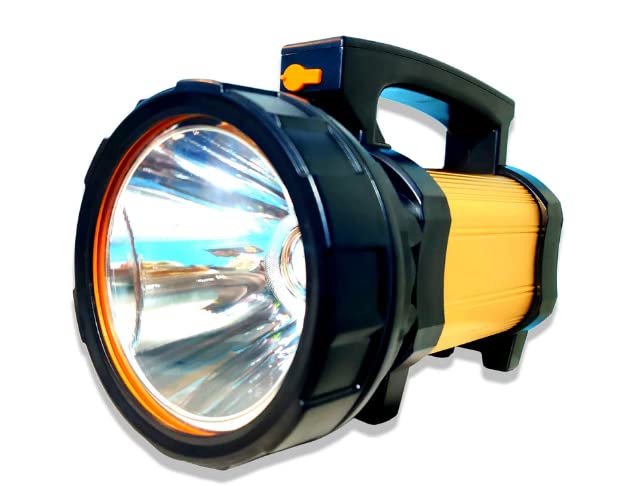 Powerful Rechargeable LED Torch with Long Beam Range & Waterproof Design