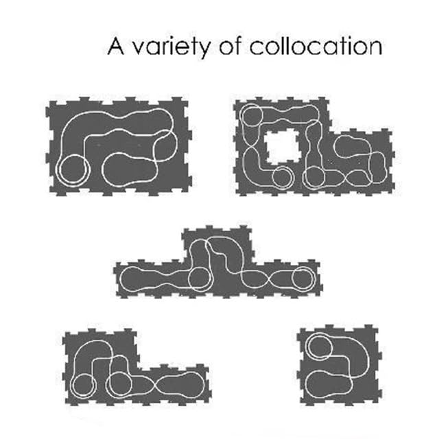 Exciting 13 PCS Rail Puzzle Track Set for Kids - Educational Fun