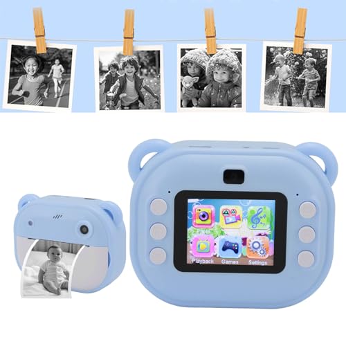 Instant Camera for Kids – 24MP HD Photography & Printing Fun