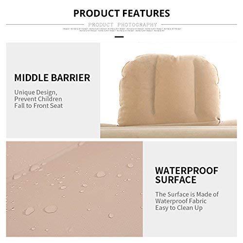 Inflatable Car Bed Mattress with Pillows for Comfortable Travel