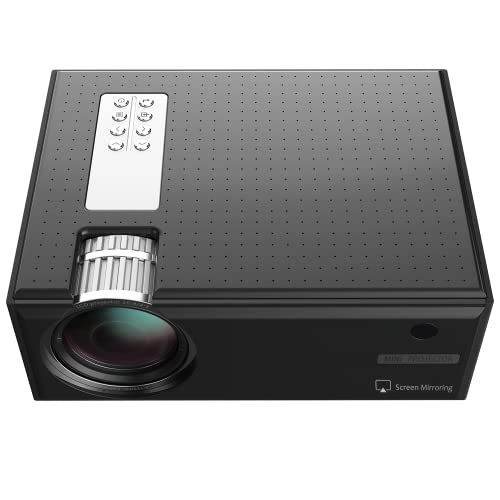 Full HD Mini Projector with WiFi - 1800 Lumens Portable Projector