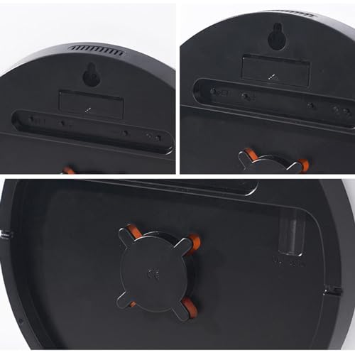 Digital Wall Clock with Temperature Meter & Remote Control – Multicolor