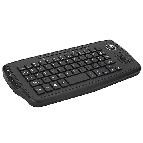 2.4GHz Wireless Keyboard and Optical Trackball Mouse Combo Set