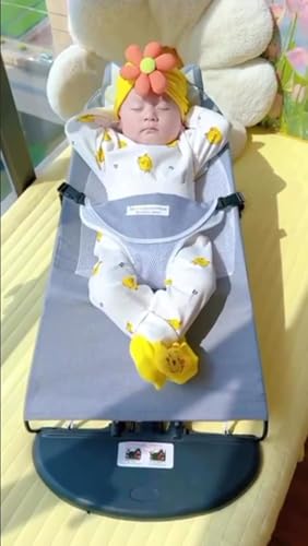 Adjustable Baby Bouncer Rocking Chair with Natural Bouncing & Music