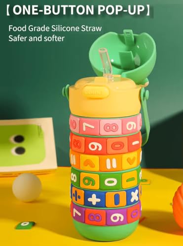 Interactive Educational Water Bottle for Kids - Fun Learning & Hydration