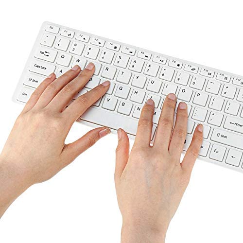 Compact Wireless Keyboard and Mouse Combo for Effortless Typing