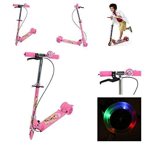 Adjustable 3 Wheel Scooter for Kids - Foldable & Portable Fun