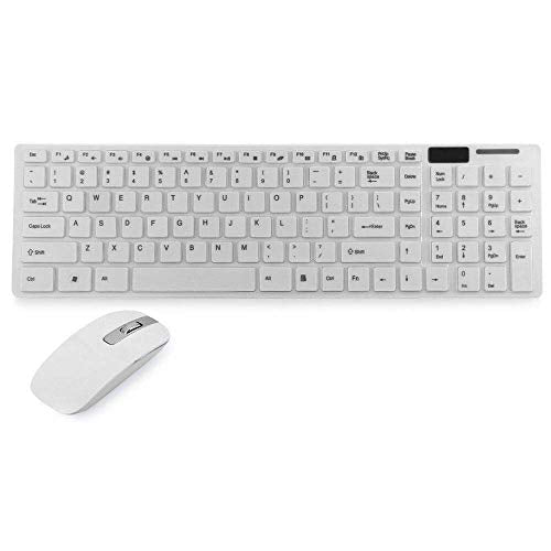 Compact Wireless Keyboard and Mouse Combo for Effortless Typing