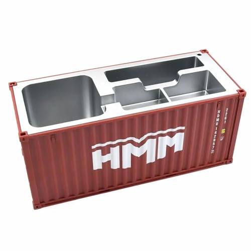 Unique Shipping Container Pen Holder - Stylish Desk Organizer