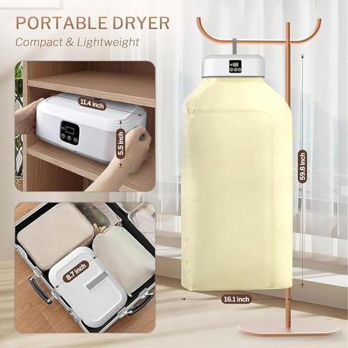 Portable Electric Clothes Dryer - Fast, Efficient & Compact Solution