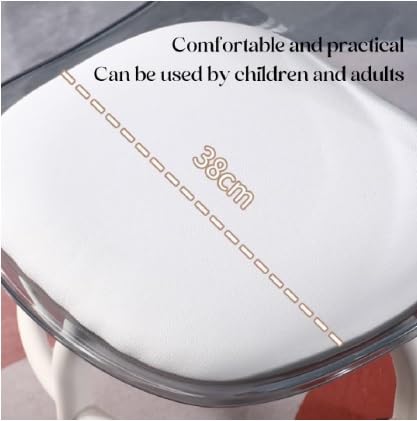 Compact 360° Rotatable Mini Chair for Home and Office Use