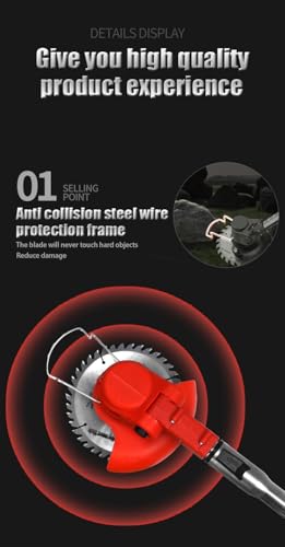 Cordless Electric Grass Cutter - Versatile Lawn Trimmer & Edger