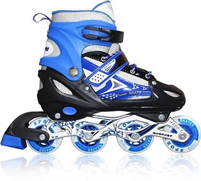 Adjustable Inline Skates for Kids - Comfortable & Safe Skating Fun