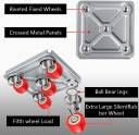 Heavy-Duty 5-Wheel Furniture Mover Set for Easy Transportation