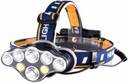 Rechargeable LED Headlamp with 18000 Lumen & 8 Modes for Outdoor Use