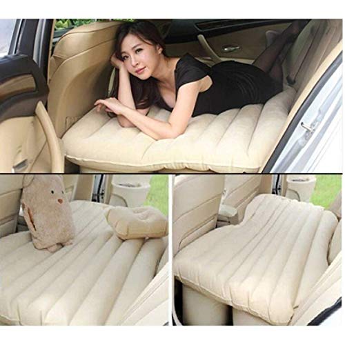 Inflatable Car Bed Mattress with Pillows for Comfortable Travel