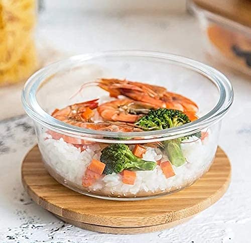 Airtight Glass Food Storage Containers Set - Versatile & Durable