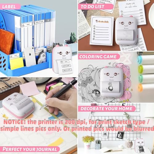 Zeitel® Mini Bluetooth Thermal Printer, Portable – COD & 20% Prepaid •