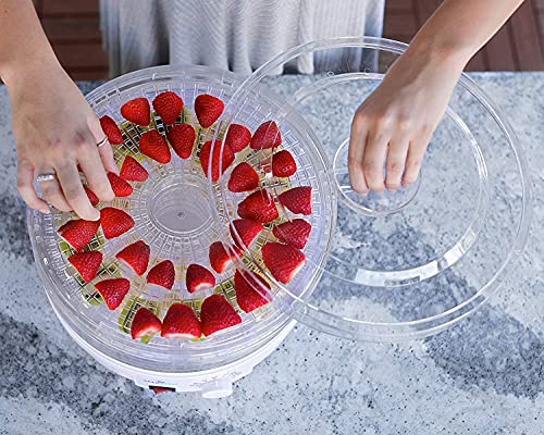 Versatile Food Dehydrator with 5 Stackable Trays for Healthy Snacks