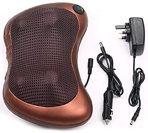 2 in 1 Neck and Back Massage Pillow for Home & Car Relaxation