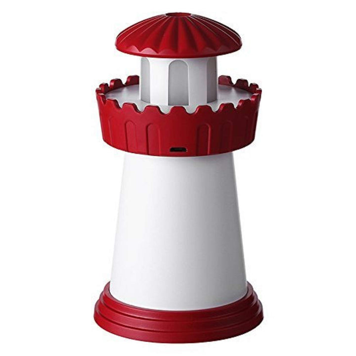 LED Lighthouse Air Freshener Humidifier with Adjustable Night Light